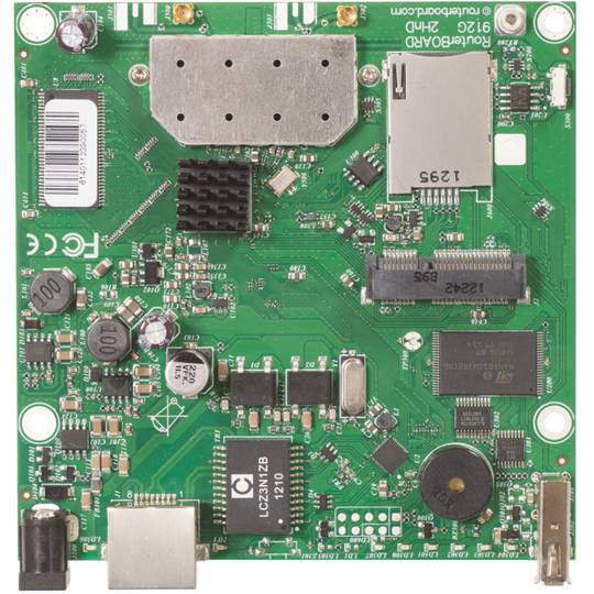 Placa base per a router MikroTik 912UAG-2HPnD