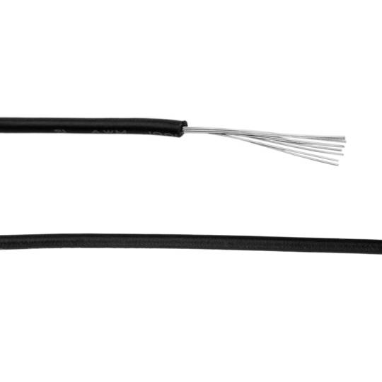 24AWG power cable 30m black