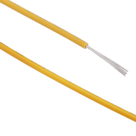 Cable de alimentación de 24AWG 30m amarillo