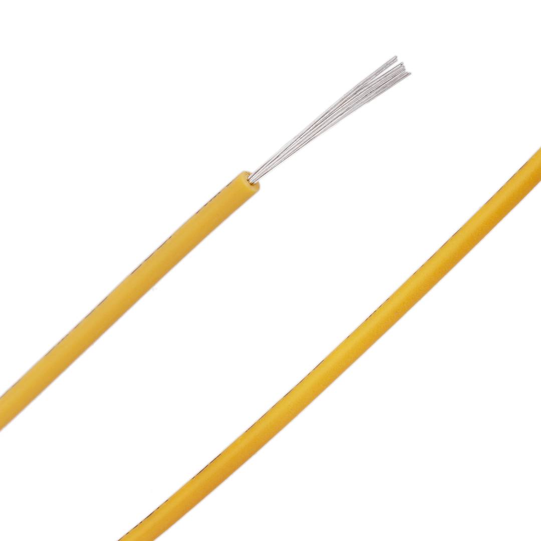 Cable de alimentación de 24AWG 30m amarillo