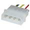 Cable de alimentación MOLEX 4P-M (5.25) a 4P-H (alim. auxiliar Intel)