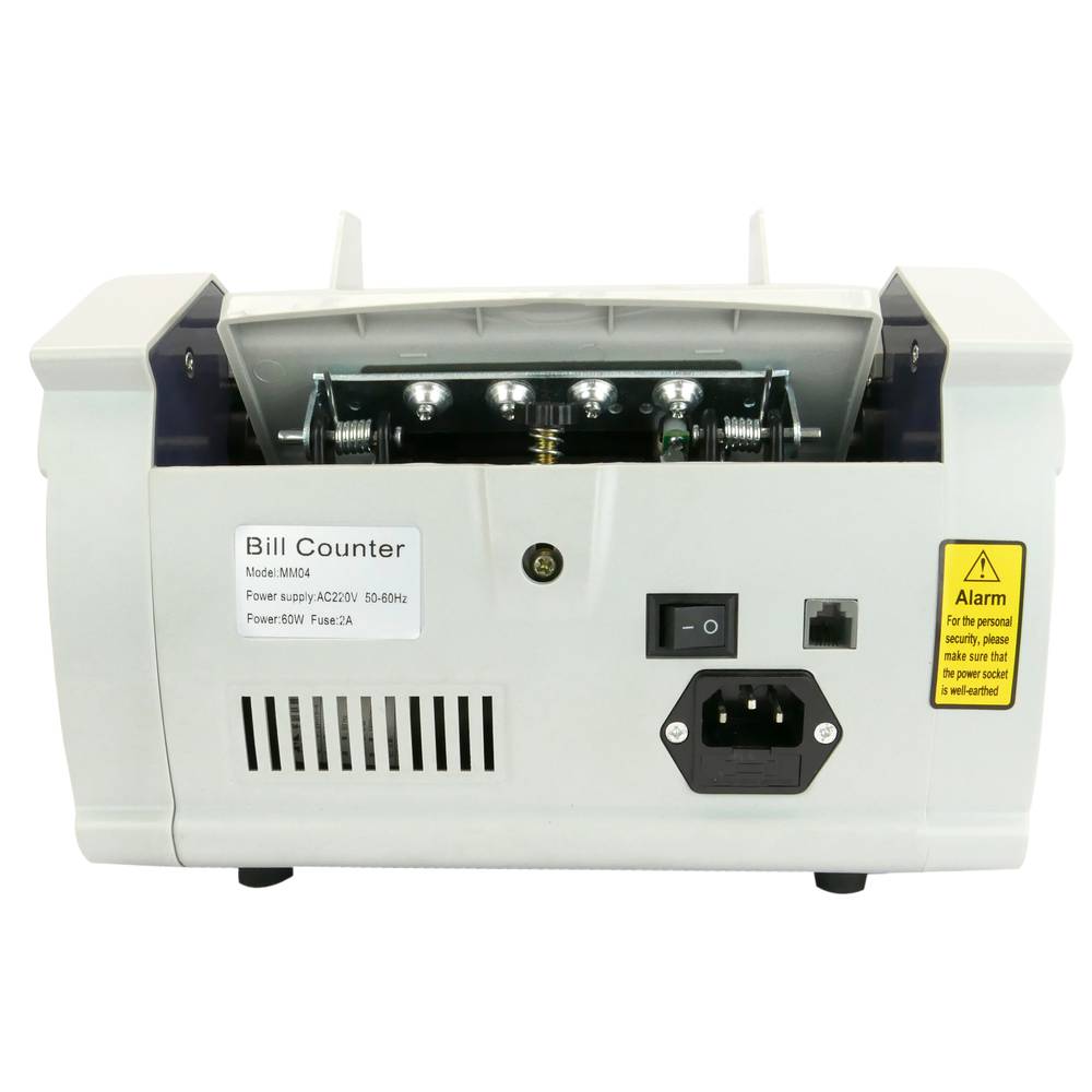 Compteur et totalisateur de billets et détecteur de contrefaçon IR MG MT UV  RGB - Cablematic