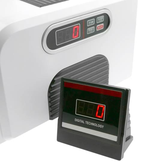 Compteur de billet avec double ecran et détecteur du billet faux UV MG1 MG2