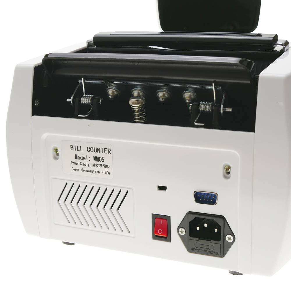 Bill counter with double display and fake bill detection UV MG1 MG2