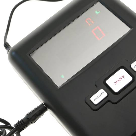 Rivelatore di banconote falso Euro e contraffatte con totalizzatore LCD con batteria