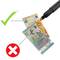 Marqueur détecteur de faux billets Stylo pour EUR GBP USD etc paquet de 5