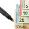 Marqueur détecteur de faux billets Stylo pour EUR GBP USD etc paquet de 5