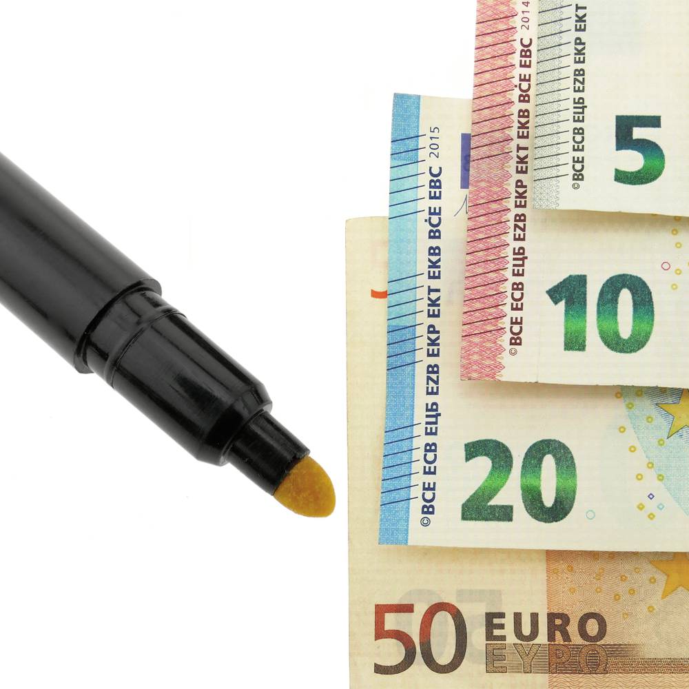 2x Banque note testeur stylo argent chèque marqueur faux billets HQ 