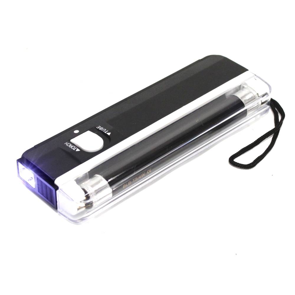 Linterna fluorescente 135mm UV y LED UV