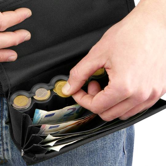 Waiter's Money Pouch Case Holster Belt Bag Waiter Wallet 