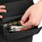 Waiter bag wallet with banknote and coin holder with belt and Euro sorter and organizer magnetic