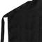 Delantal de camarero 62 x 74 cm negro con 2 bolsillos 2-pack
