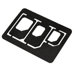 Nanosim microSIM Adapter und SIM-Karte für Handy