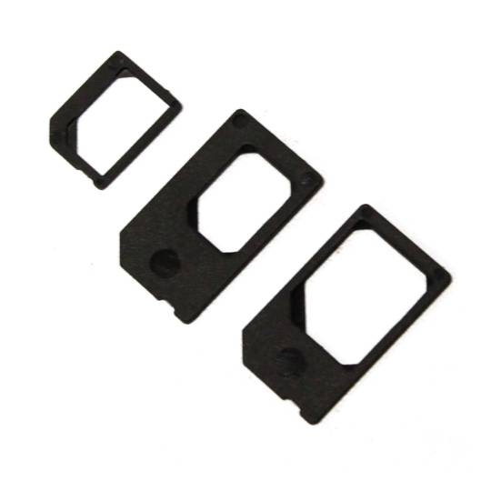 Adaptador de tarjeta nanoSIM microSIM y SIM para teléfono móvil