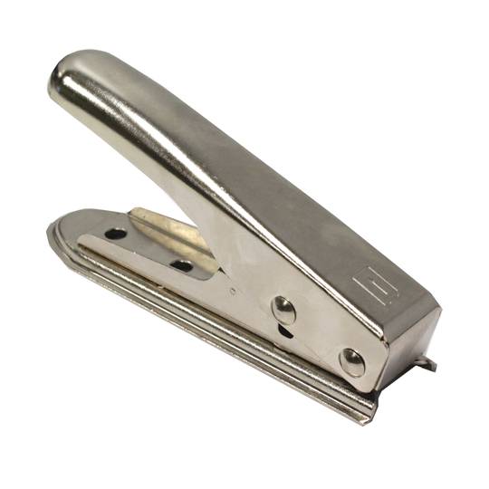 Cutting punch card to microSIM SIM and microSIM to Nanosim for mobile phone