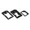 Cutting punch card to microSIM SIM and microSIM to Nanosim for mobile phone