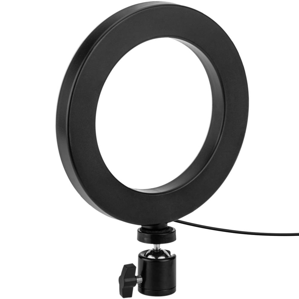 Okrągły pierścień LED 16 cm 9,6 W 6500 K.