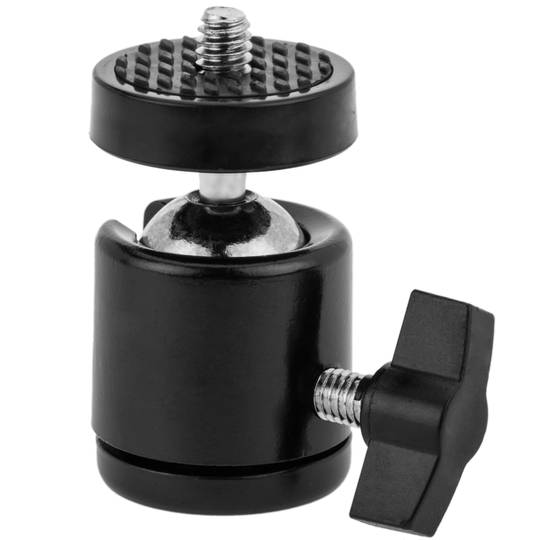 Anello LED circolare 20 cm 14,4 W 6500 K con supporto per cellulare