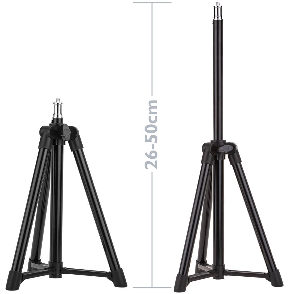 50 cm hohes rundes LED-Ringstativ