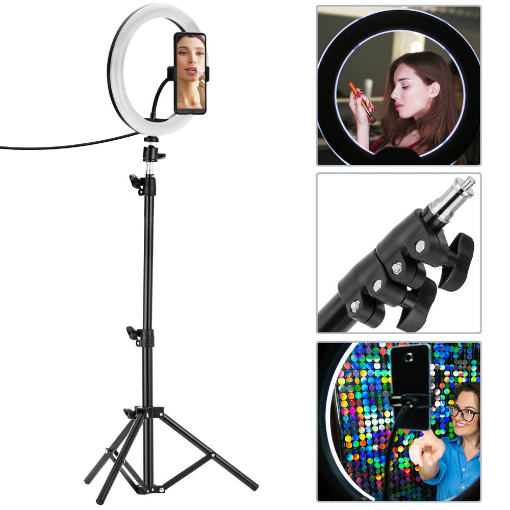 Trípode per anell LED circular de 90 cm