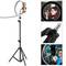 Treppiede ad anello LED circolare da 110 cm