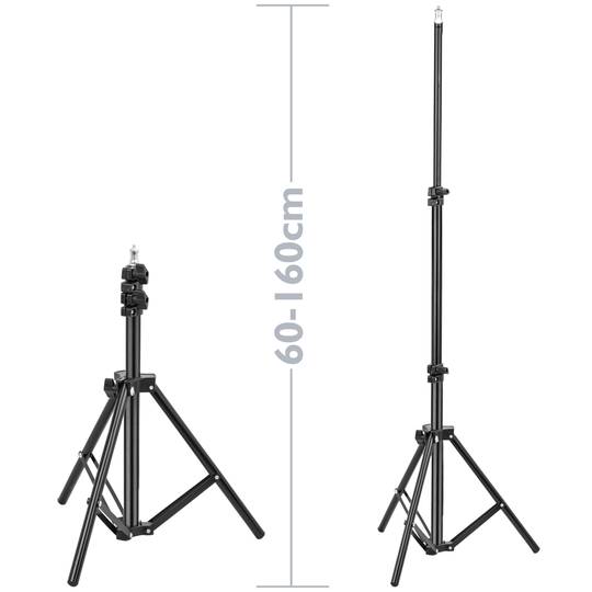 Tripé para anel LED circular de 160 cm