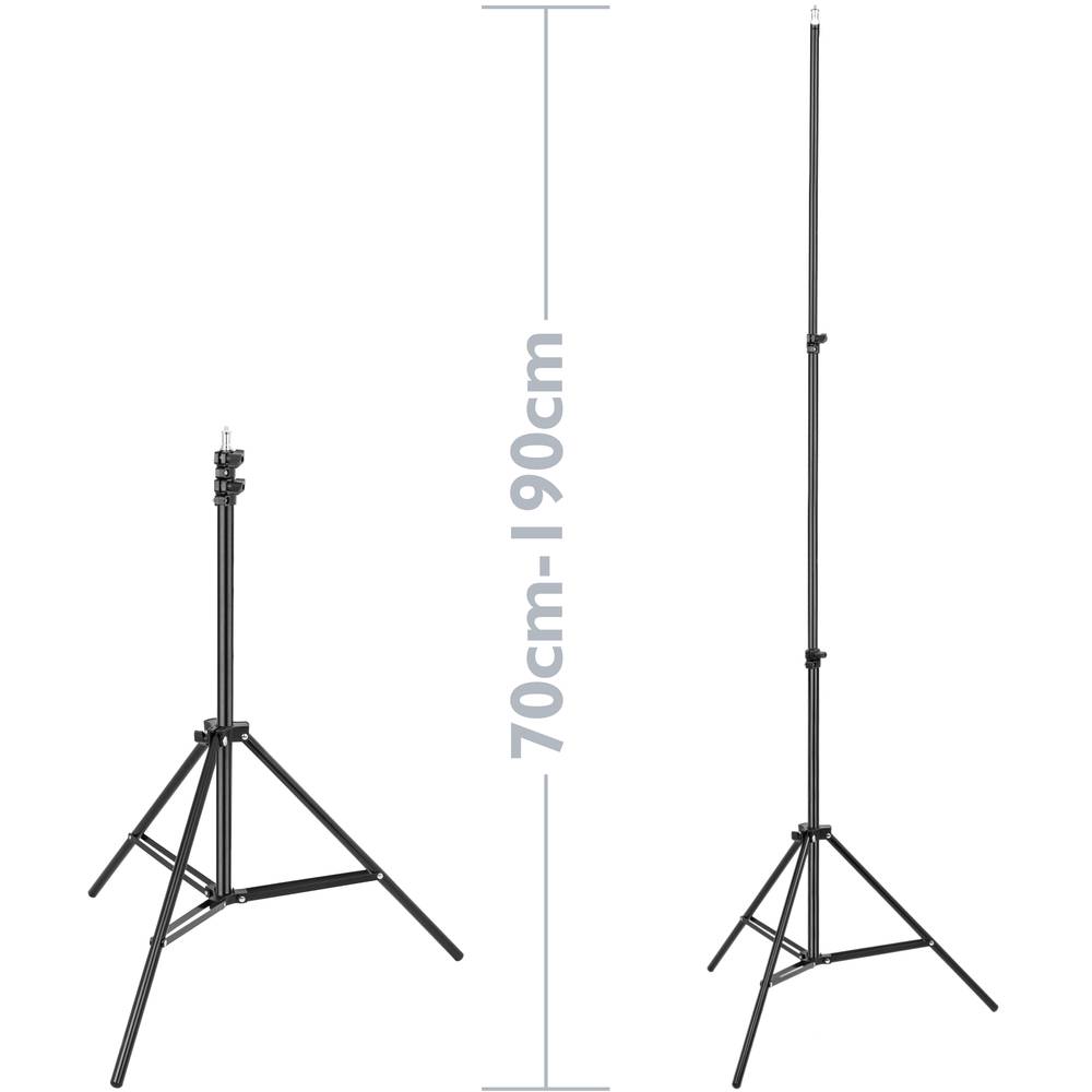Tripé anelar LED circular 190 cm