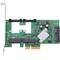 Tarjeta PCIe PCIexpress a SATA3 SATAIII de 2 puertos SATA + 2 puertos mSATA