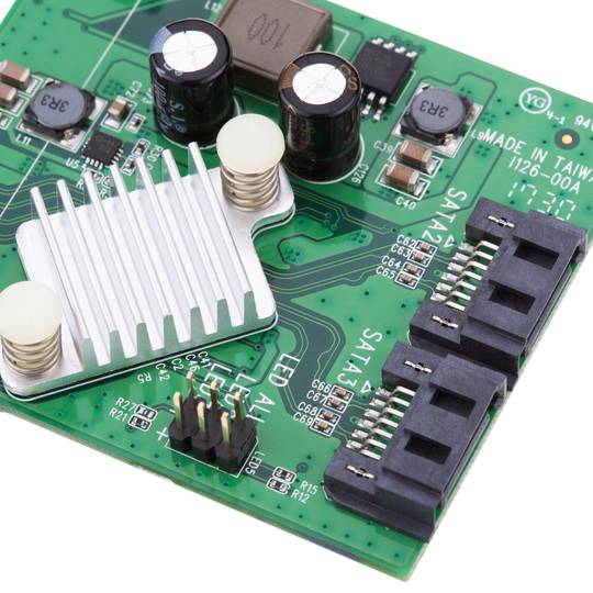 Tarjeta PCIe PCIexpress a SATA3 SATAIII de 2 puertos SATA + 2 puertos mSATA