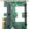 Tarjeta PCIe PCIexpress a SATA3 SATAIII de 2 puertos SATA + 2 puertos mSATA