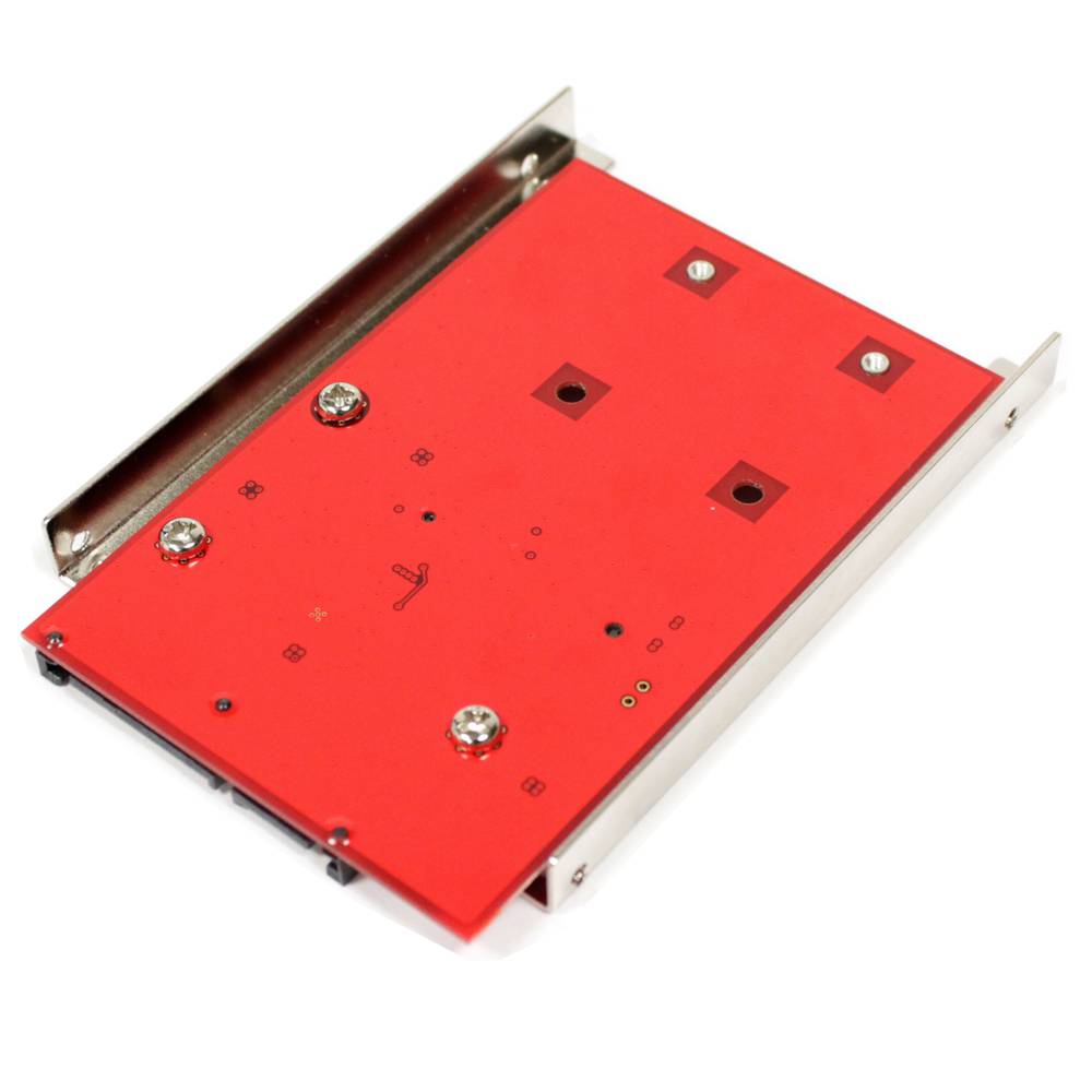 Adaptateur SATA 2.5 HDD à mSATA miniSATA avec vis de fixation