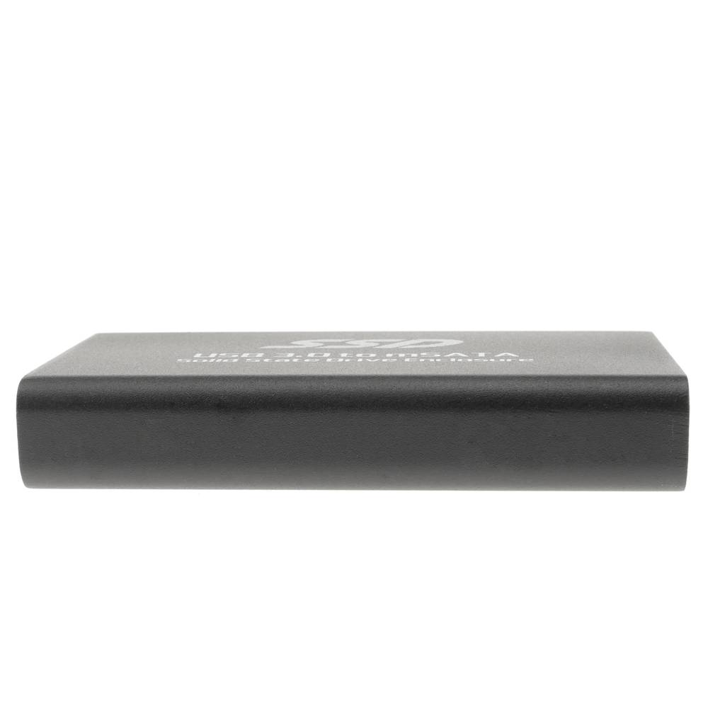 Étui extérieur noir USB 3.0 à mSATA SSD