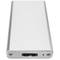 Silver outer case USB 3.0 to mSATA SSD 27mm