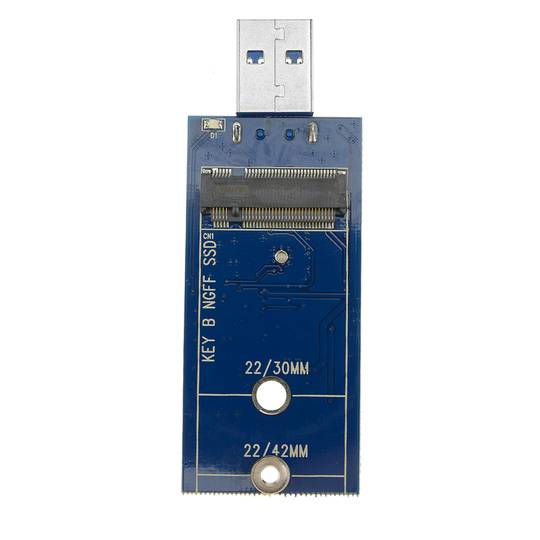 Caja externa USB 3.0 a SSD NGFF M.2