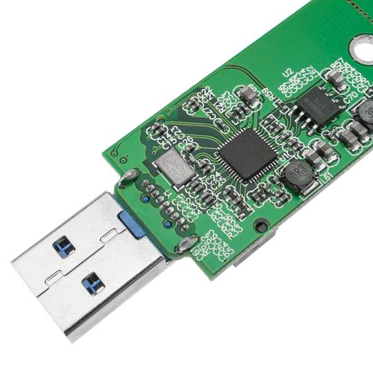 Kompaktowa zewnętrzna skrzynka USB 3.0 na SSD NGFF M.2