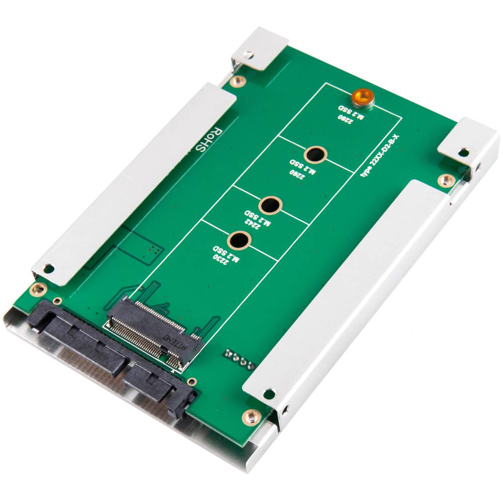 Capilares Frank Worthley banco Adaptador SATA a disco duro SSD NGFF M.2 de un puerto con adaptador de 2.5"  - Cablematic