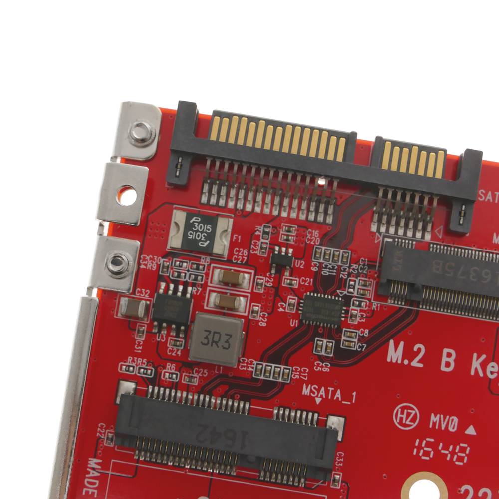 Convertitore adattatore SSD M.2 NGFF mSATA a SATA SSD 2.5