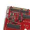 Convertitore adattatore SSD M.2 NGFF mSATA a SATA SSD 2.5