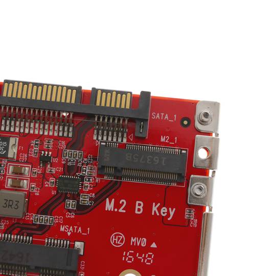 Convertitore adattatore SSD M.2 NGFF mSATA a SATA SSD 2.5