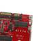 Convertitore adattatore SSD M.2 NGFF mSATA a SATA SSD 2.5
