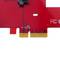 Targeta PCIe PCI Express amb SFF-8639 compatible amb U.2 PCIe-NVMe SSD 2.5