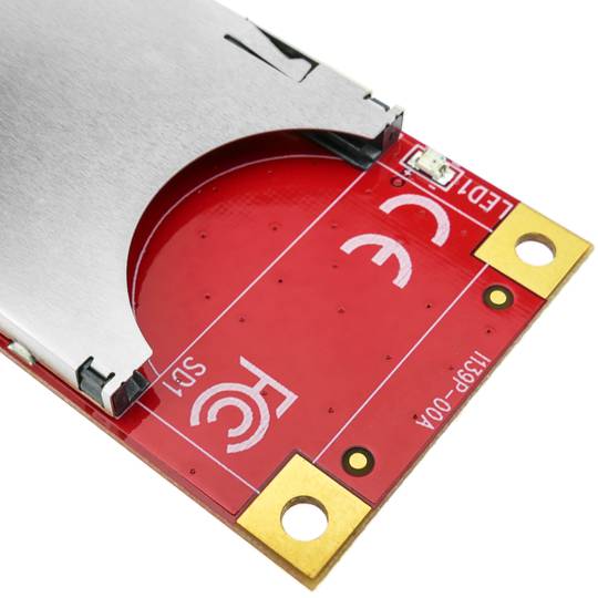 Szybki moduł mini PCIe na SD 3.0
