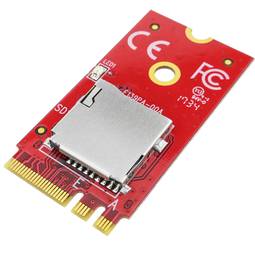 Módulo Fast PCIe M.2 NGFF (chave A-E) para Micro SD 3.0