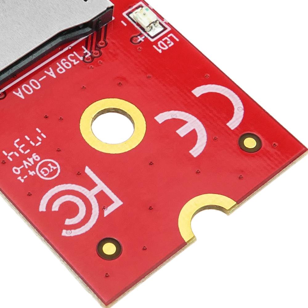 Mòdul Fast PCIe M.2 NGFF (clau A-E) a Micro SD 3.0
