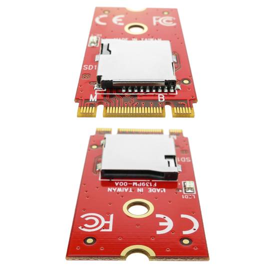 Szybki moduł PCIe M.2 NGFF (klucz BM) do Micro SD 3.0