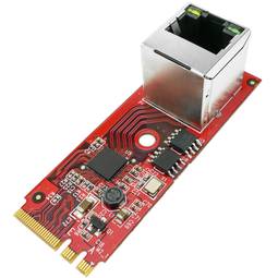 Módulo Fast PCIe M.2 NGFF (chave A-E) para GigaLAN 1000Base-T Ethernet