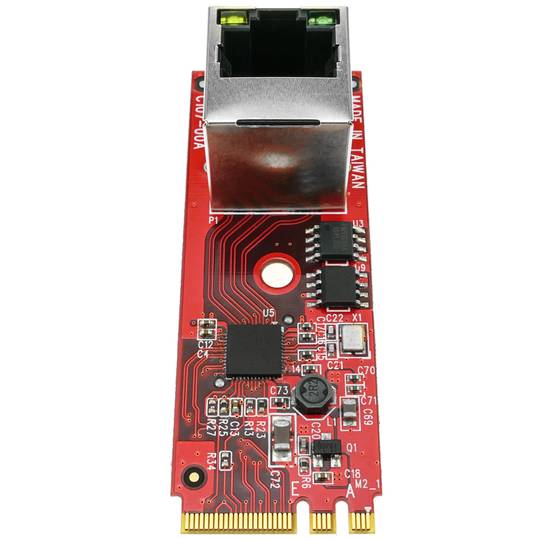 Mòdul Fast PCIe M.2 NGFF (clau A-E) a GigaLAN 1000Base-T Ethernet