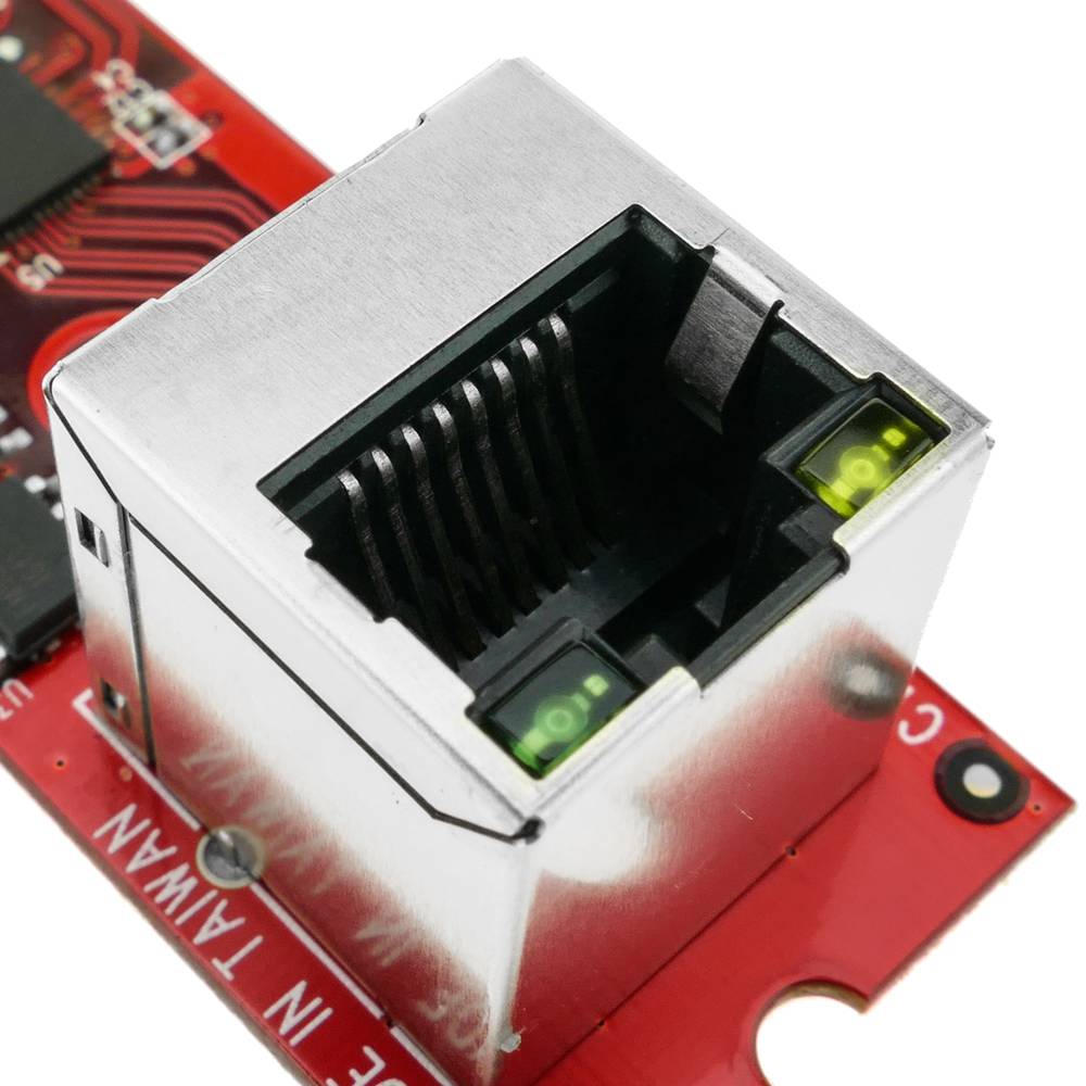 Mòdul Fast PCIe M.2 NGFF (clau A-E) a GigaLAN 1000Base-T Ethernet