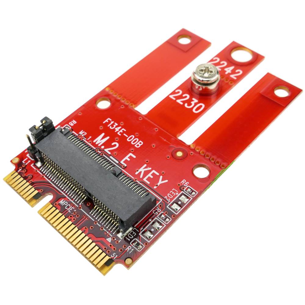 M.2 NGFF to PCI-E Adapter Card,M.2 NGFF to Mini PCI-E Adapter Notebook Wireless WiFi Bluetooth Network Card Converter