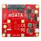 Adapter Raspberry Pi USB to mSATA 15+7 pin